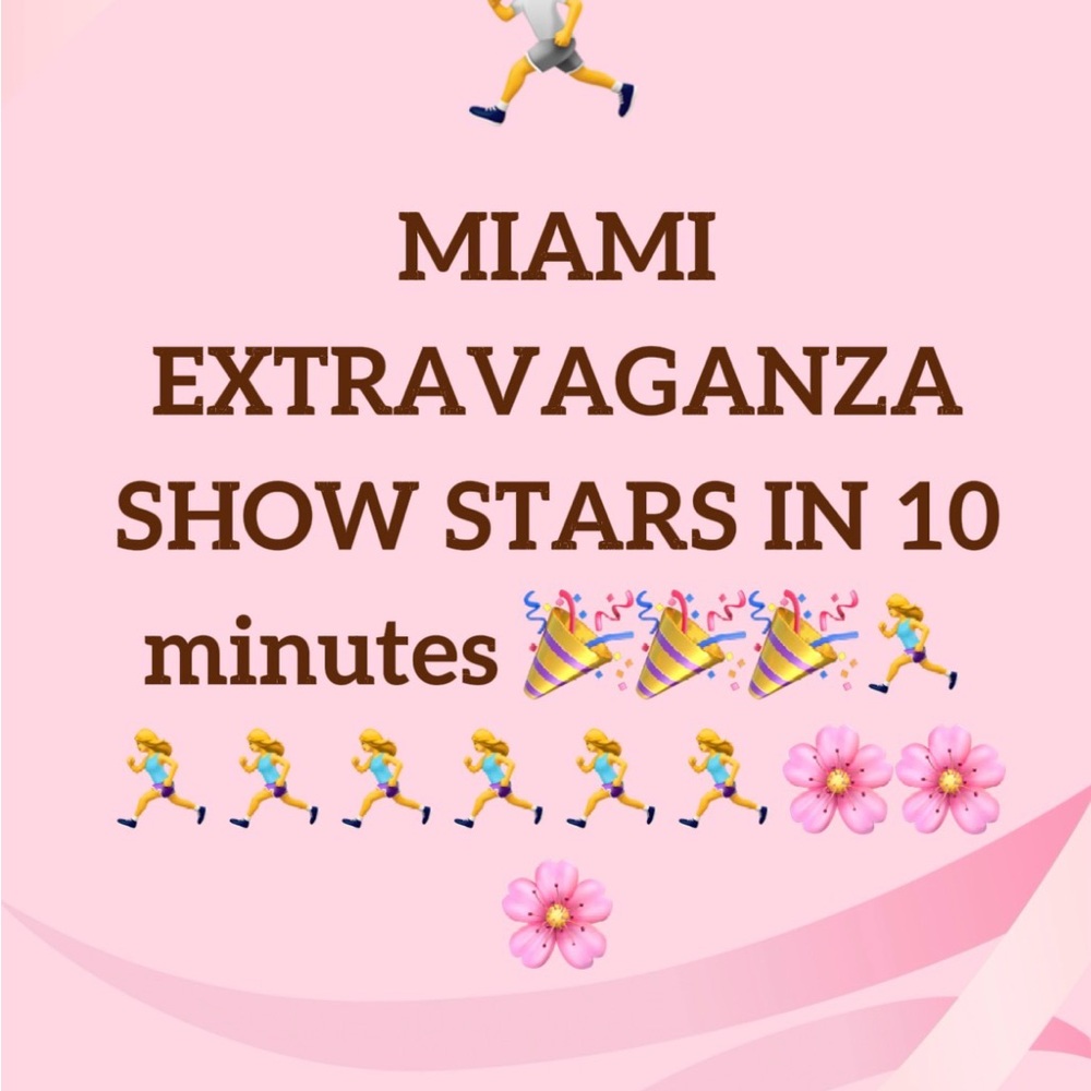 Miami Extravaganza Show Poster